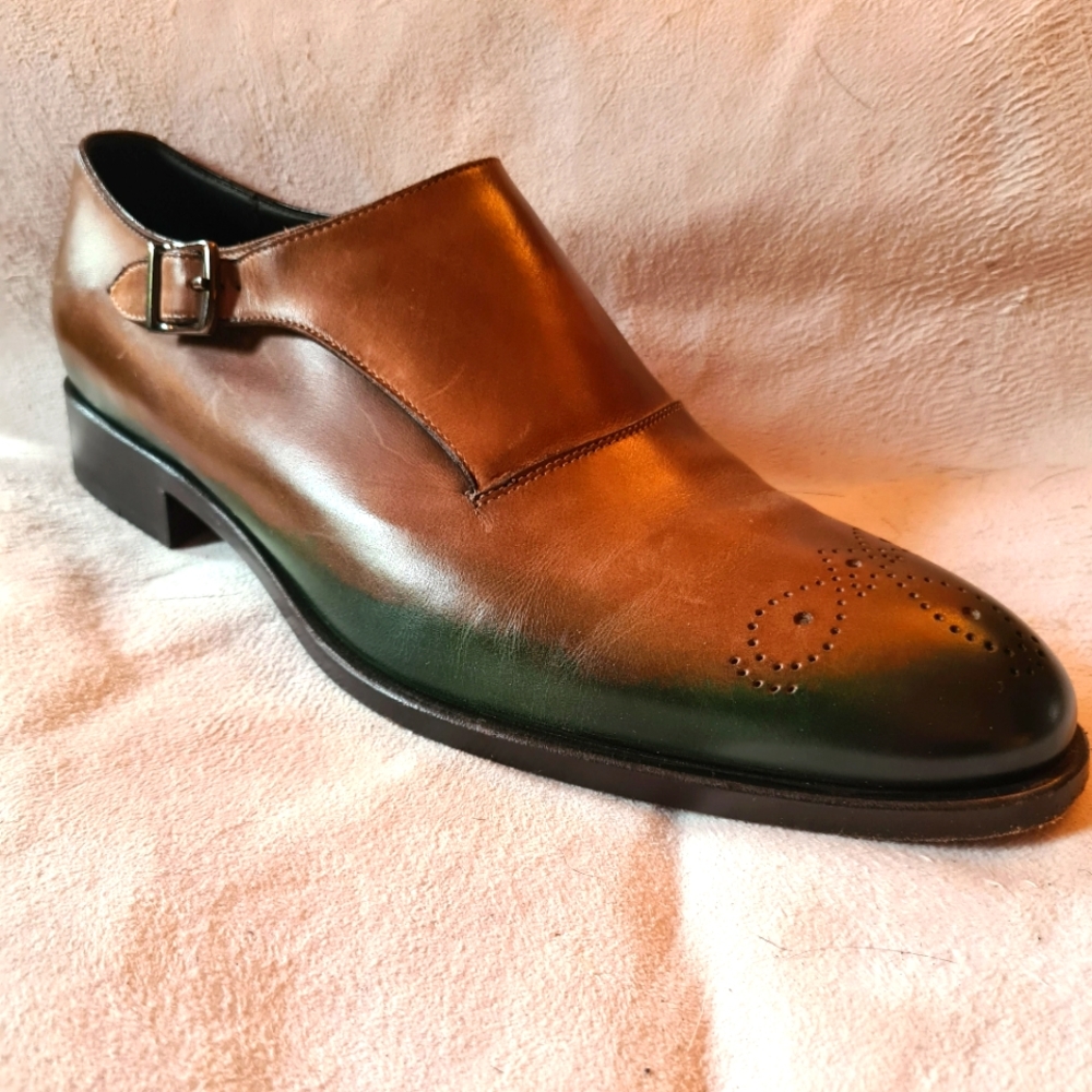 Fratelli Rosetti monk strap dress shoe